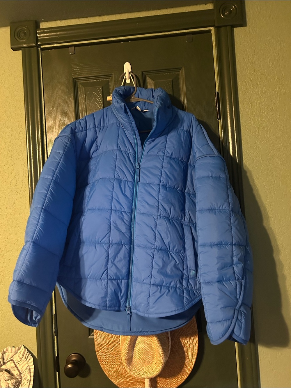 JoyLab Bright Blue Quilted Jacket